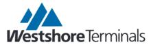 Westshore Terminals logo